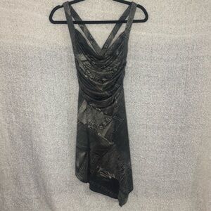 URBAN OUTFITTERS SILENCE + NOISE  Jordan asymmetrical Cross Back Dress size XS